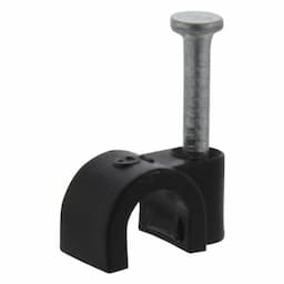 Kabelclip rond 5 mm zwart
