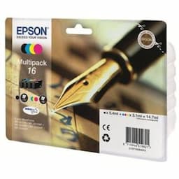 Epson T16 Zwart/C/M/Y