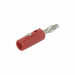 Banaanstekker schroef rood
