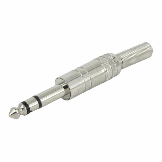 Jack stekker 6,3 mm
