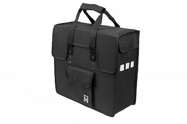 Enkele shopper zwart