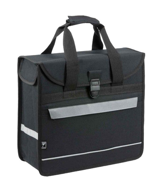 Enkele shopper zwart 