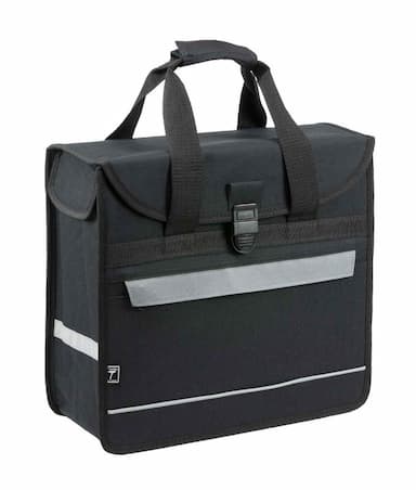 Enkele shopper zwart 