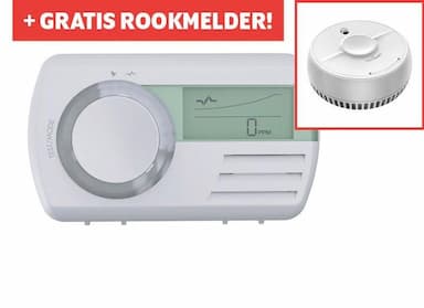Digitale koolmonoxidemelder + gratis rookmelder