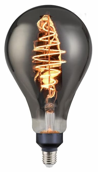 Deco gigantlamp E27 8,5W Smoke
