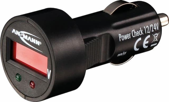 Accu power check 12 / 24 V