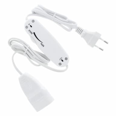 Snoerdimmer euro LED wit
