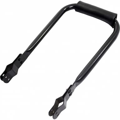 Rugsteun 13 cm zwart
