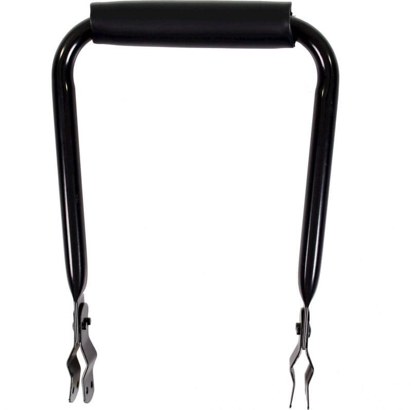 Rugsteun 15 cm zwart