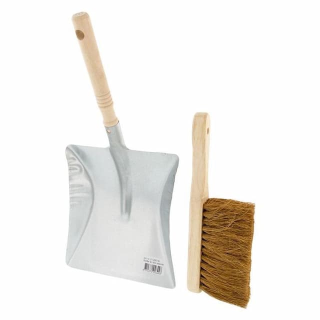 Stoffer en metalen blik