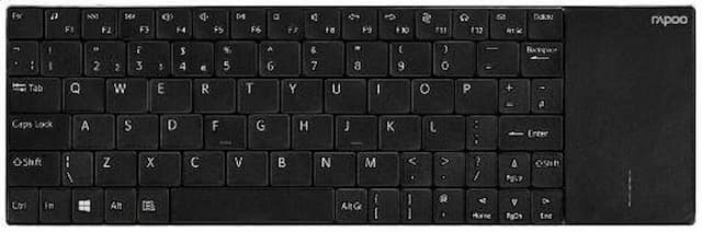Draadloos toetsenbord + touchpad
