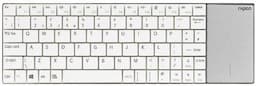 Draadloos toetsenbord +  touchpad