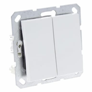 Inbouw schakelaar serie wit