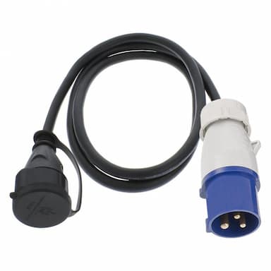 CEE (male) verloopkabel 