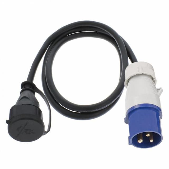 CEE (male) verloopkabel 