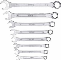 Steek-ring sleutelset 8 - 19 