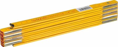 Houten duimstok 2 meter