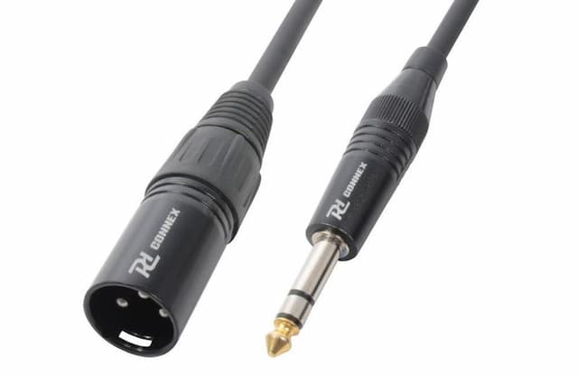Adapterkabel XLR male - Jack