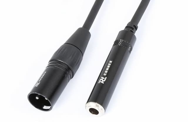 Adapterkabel XLR male - Jack female