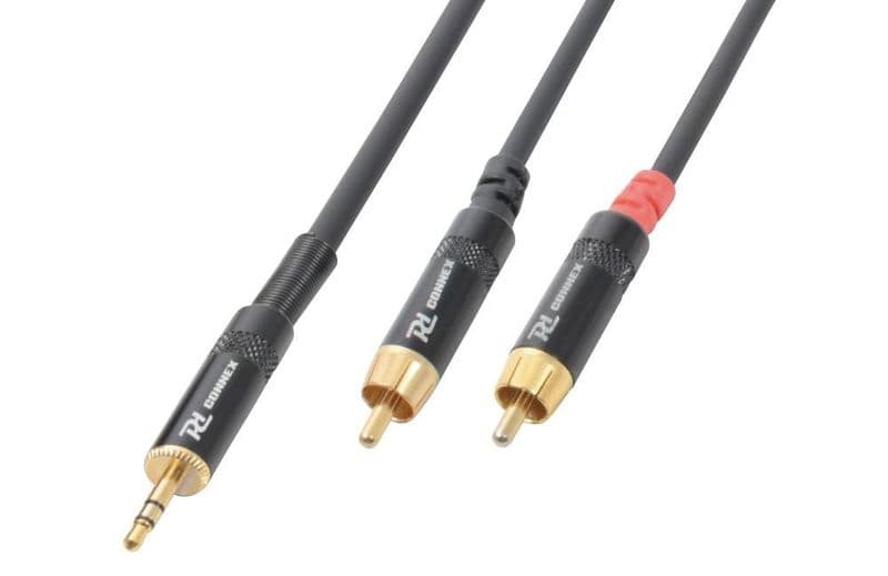 Audiokabel Jack - 2x Tulp