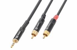 Audiokabel Jack - 2x Tulp