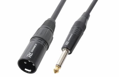Audiokabel XLR male - Jack