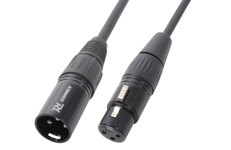 Audiokabel XLR male-female