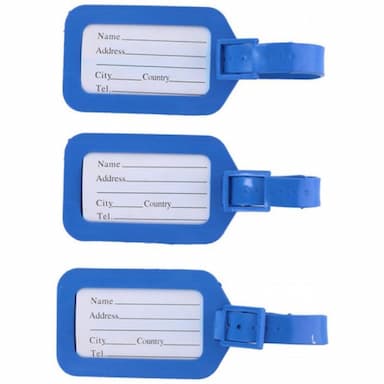Bagage-etiketten 3 stuks