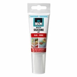 Bison Siliconenkit Glas