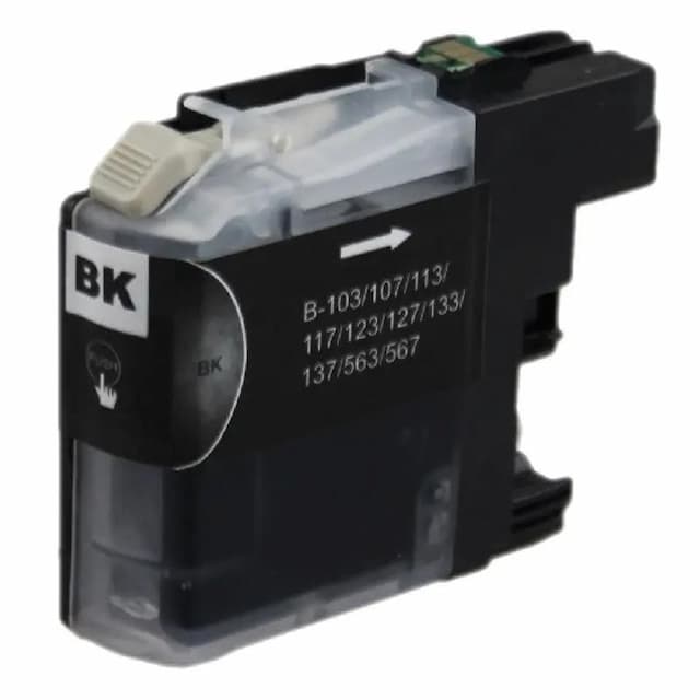 Brother LC-123 Zwart (2 stuks)