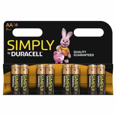 Actiepack Duracell AA (8 stuks)