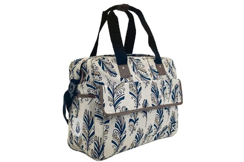 Enkele shopper Blue Feather