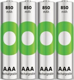 GP AAA Oplaadbaar 850mA NiMH (4x)
