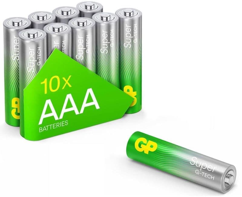 GP Batterijen AAA 10-pack – Voordeelverpakking