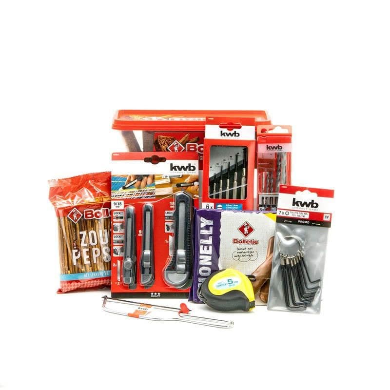 Gereedschap geschenkpakket klein