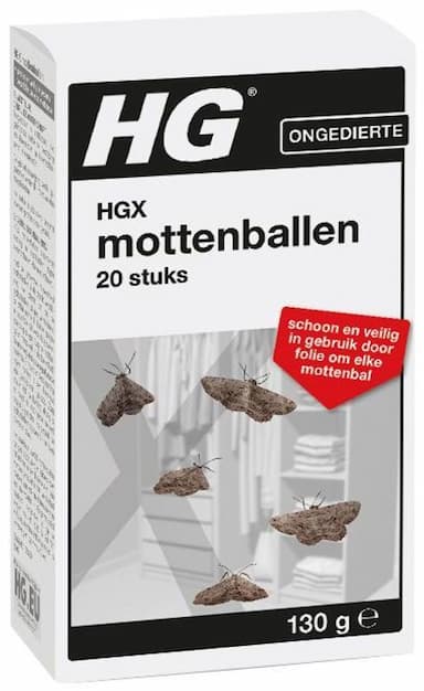 HGX mottenballen