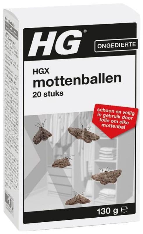 HGX mottenballen