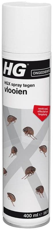 HGX spray tegen vlooien