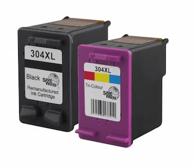 HP 304 XL zwart & kleur
