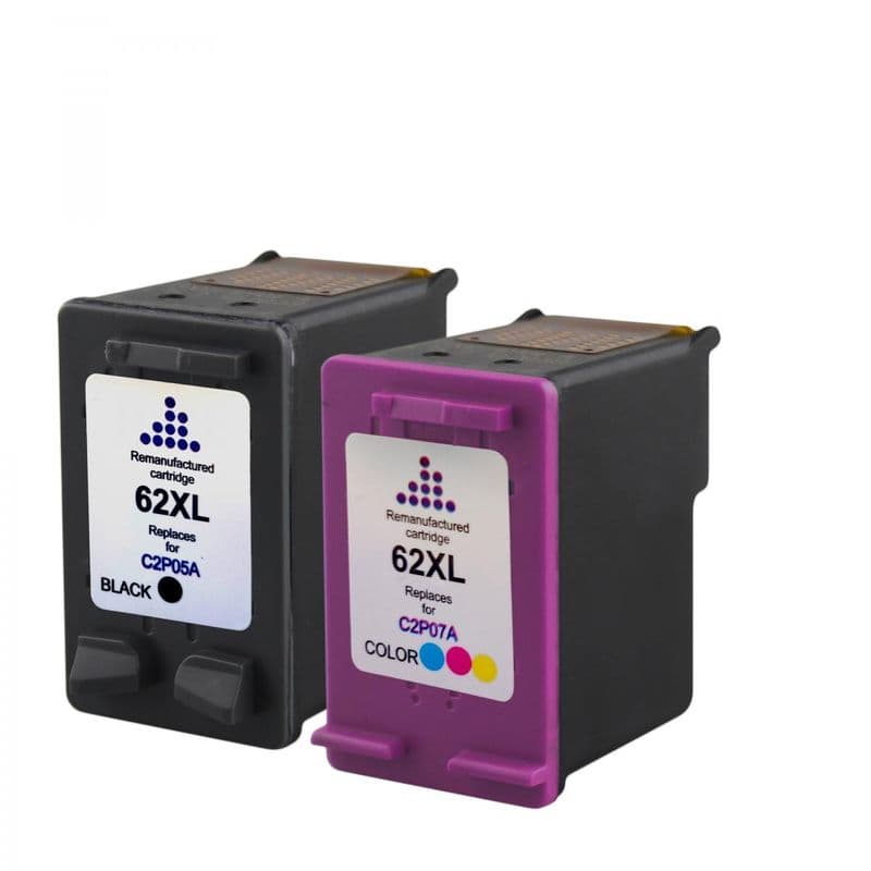 HP 62 XL zwart & kleur