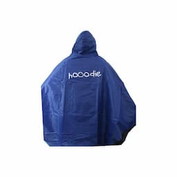 Poncho Deluxe Blauw