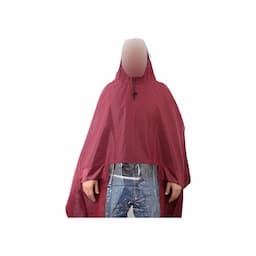 Poncho Deluxe Bordeaux Rood