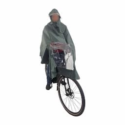 Poncho Deluxe Olijfgroen