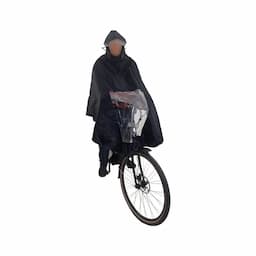 Poncho Deluxe Zwart