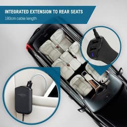 In-Car Charger – 4 USB-poorten, 9,6 A