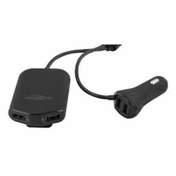In-Car Charger – 4 USB-poorten, 9,6 A