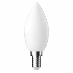 Kaars E14 2,5W Mat Volglas