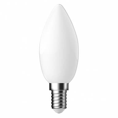Kaars E14 4,6W Mat Volglas