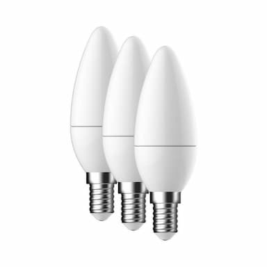 Kaars E14 5,8W Mat 3-pack