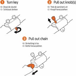 Kettingslot Hawk 100 x 8